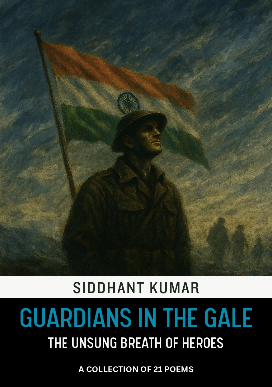 Book cover of Guardians in the Gale: The Unsung Breath of Heroes by Siddhant Kumar
